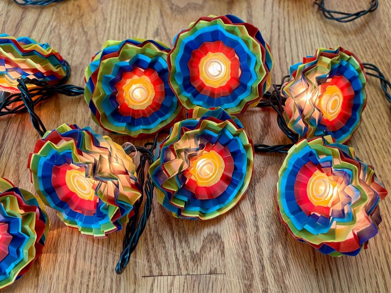 Pottery Barn Cha Cha Cha String Lights Multi-Color Fiesta – Lot of 3 Boxes – EUC gallery