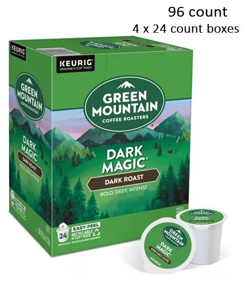 Green Mountain Dark Magic Coffee, Dark Roast, 96 count. Free Shipping gallery