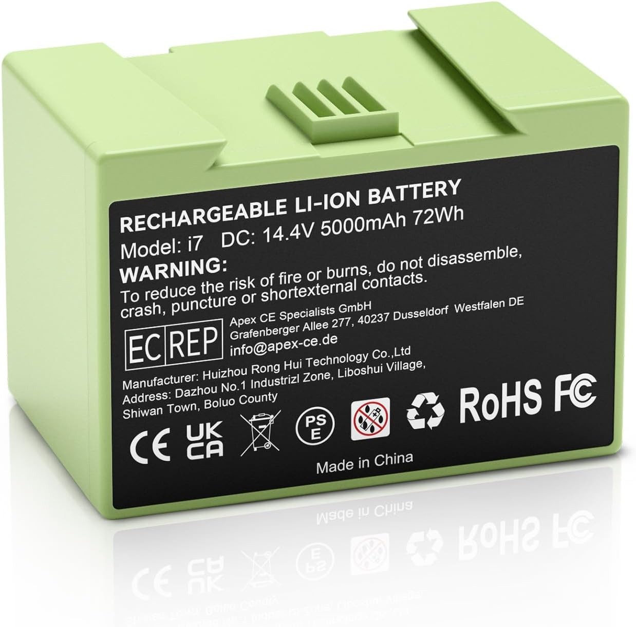 Advanced 5000mAh Replacement for iRobot Roomba Battery j7 j6 j5 i8 i7 i5 i3 e6 gallery
