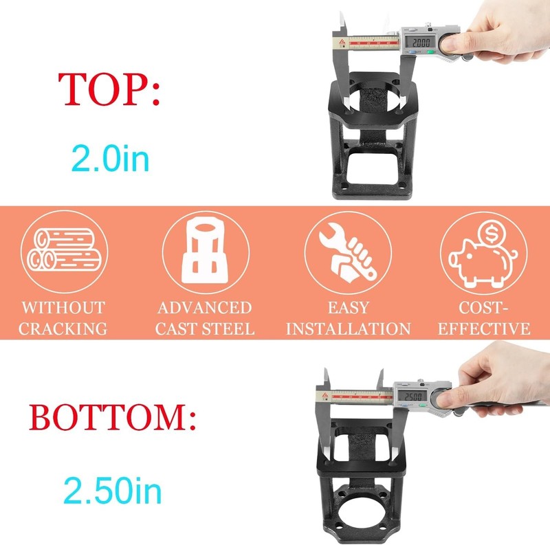 Log Splitter Hydraulic Pump Mount Bracket for 5-7 HP Engines Replacement gallery