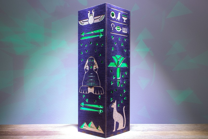 Sphinx Pyramid Night Lamp | Ancient Egypt Design Lantern gallery