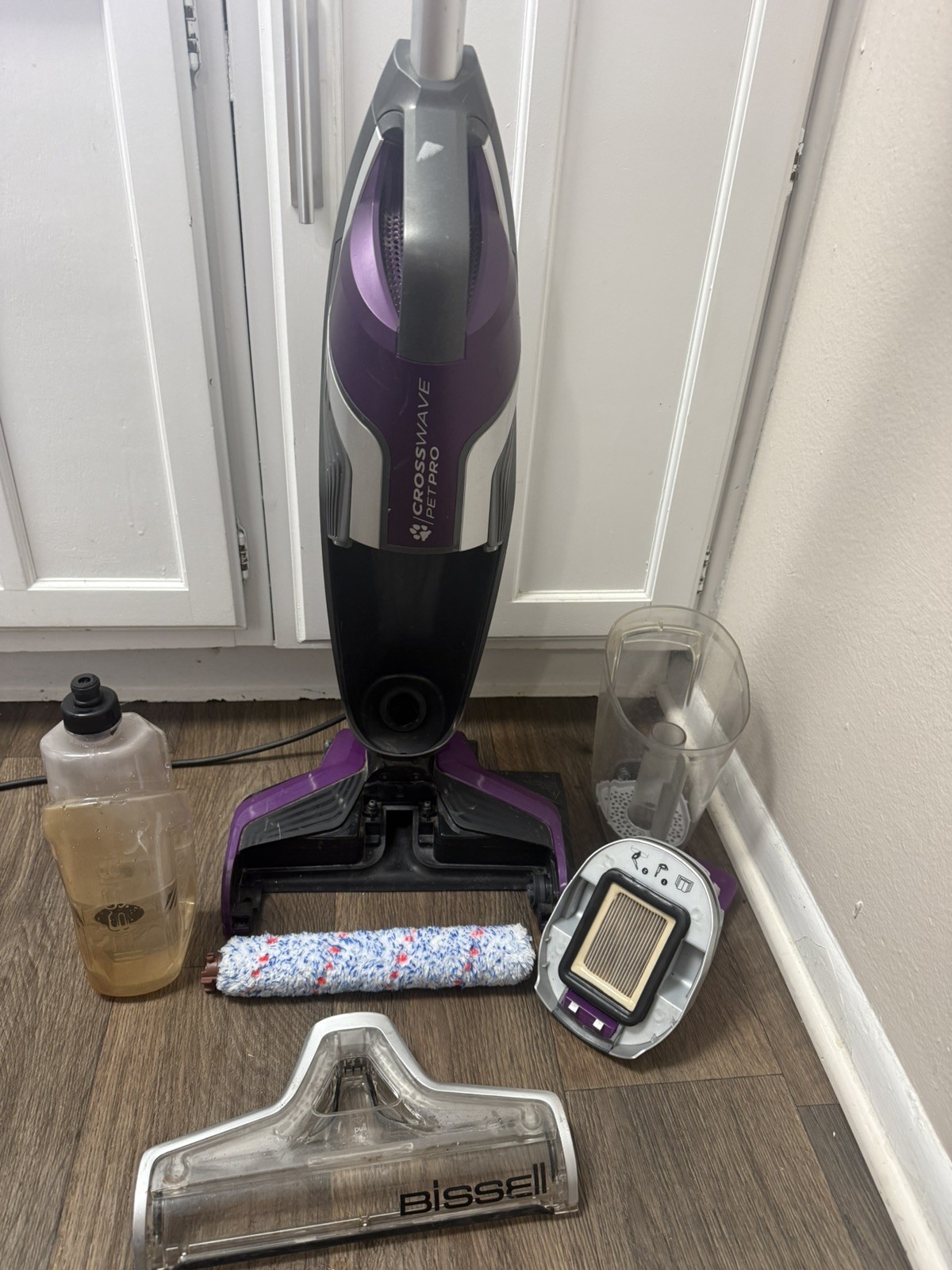 BISSELL CrossWave Purple Pet Pro All-in-One WetDry Vacuum Cleaner gallery
