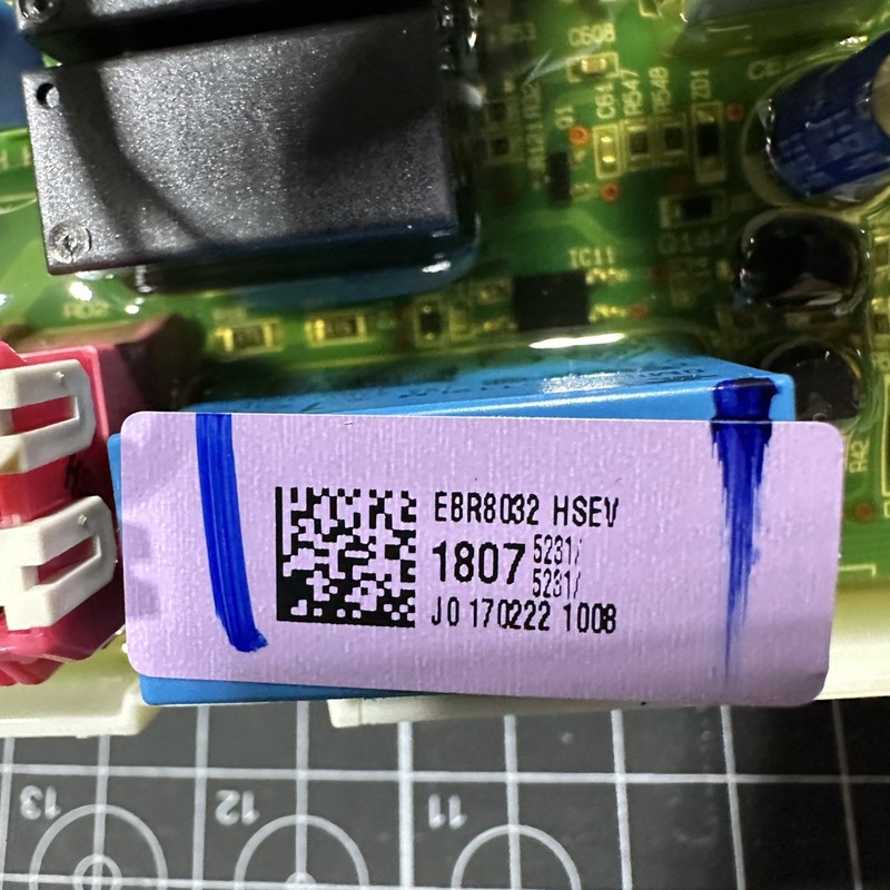 LG Washer EBR81300801 EBR80321807 Main Control Board Union gallery