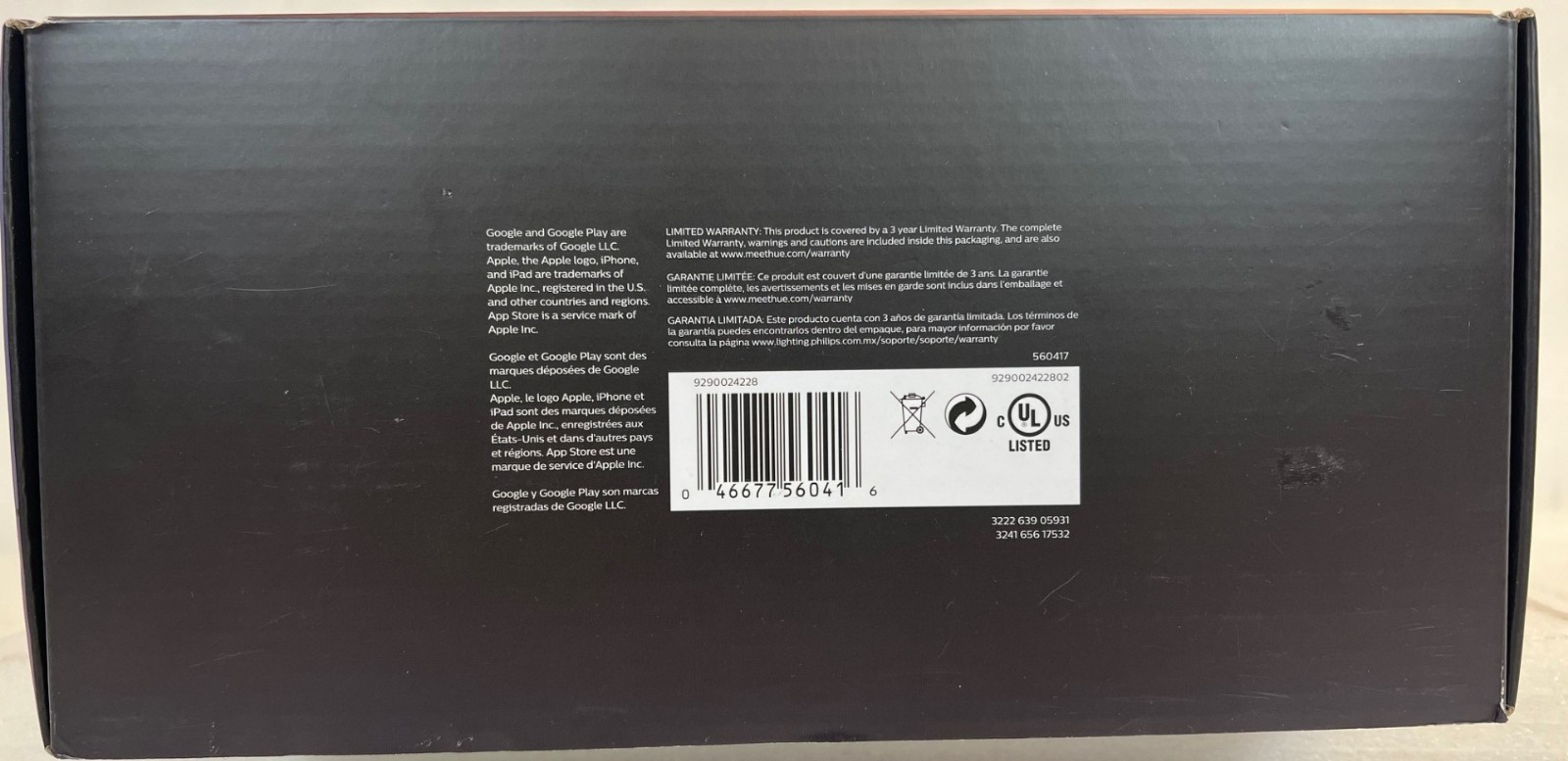 Philips Hue Play Gradient 560417 65" Color-Changing LED Lightstrip -FREE S/H gallery