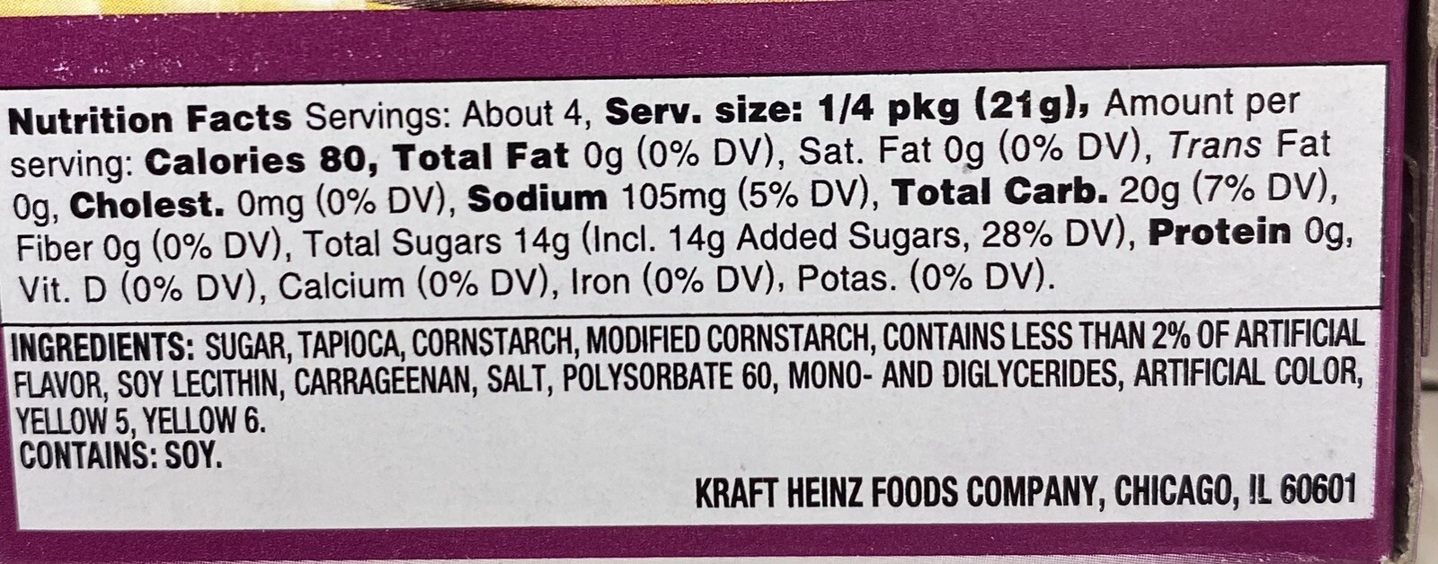 Jello Cook & Serve TAPIOCA Pudding & Pie Filling Mix Dessert 3 oz Box gallery