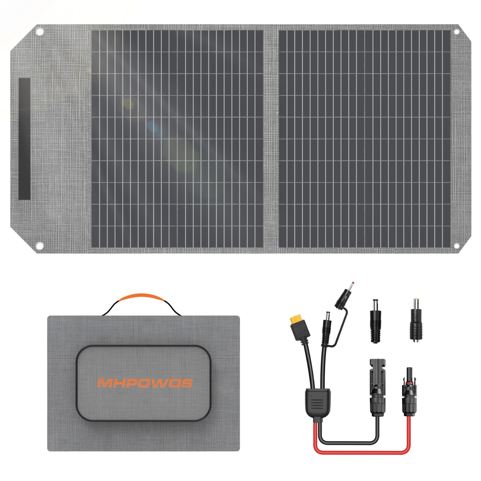 100W 200W 400W Watt Solar Panel for Ecoflow Jackery Anker Bluetti Power Station gallery