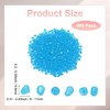 500-Pack Glow in the Dark Rocks, 0.31"-0.47" Resin Pebbles Stones [Dark Blue] gallery