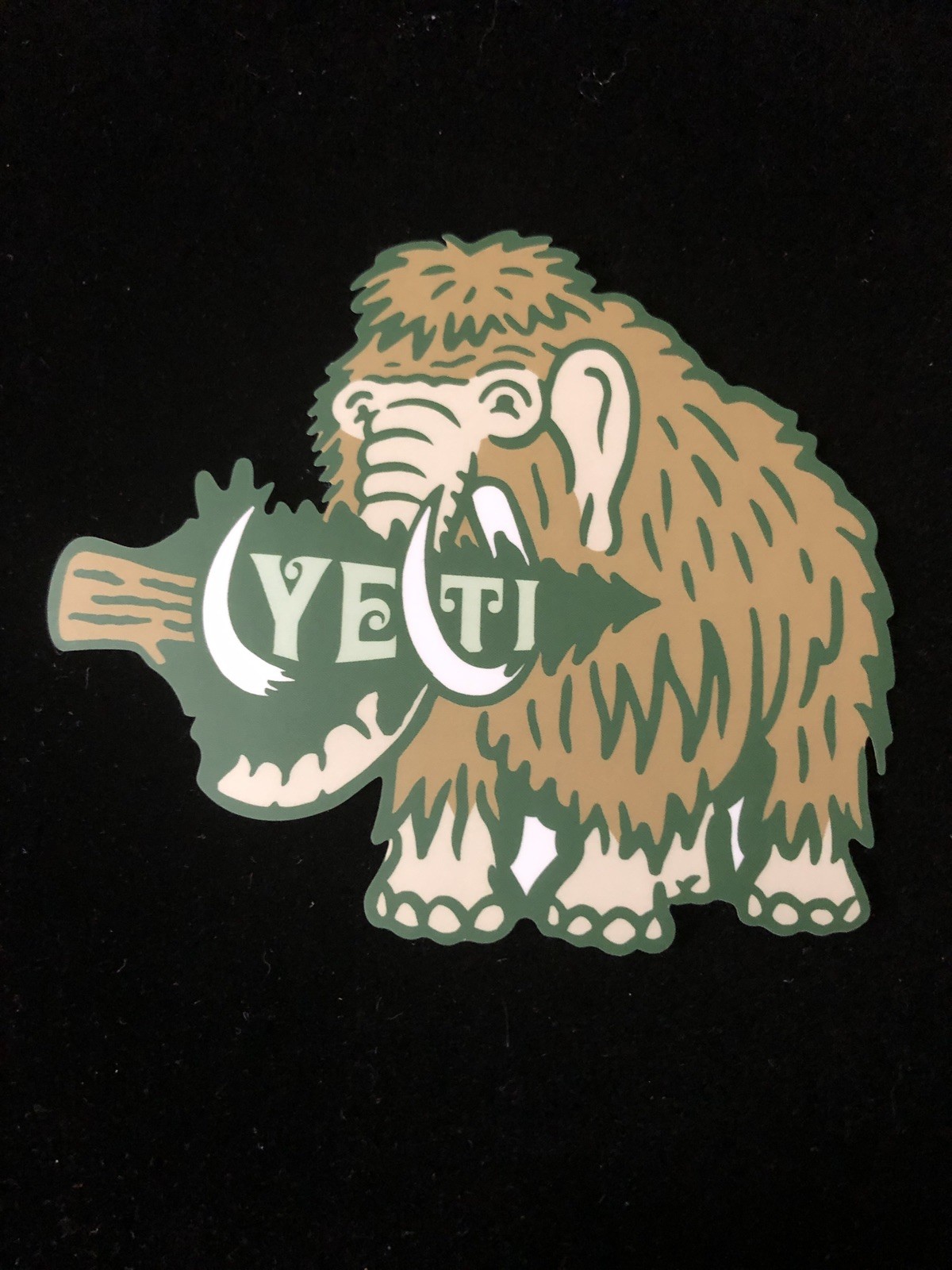 Rare Yeti Mastodon Sticker gallery
