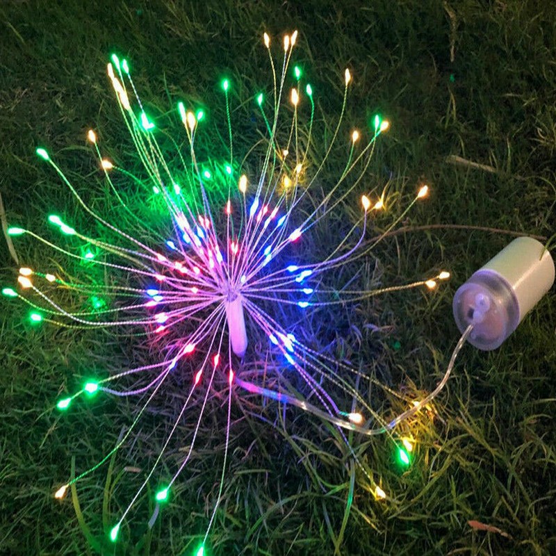 Firework LED String Lights 150LED Copper Wire Strip Fairy Light with Remote gallery