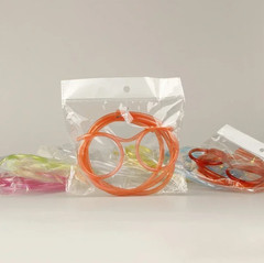 2pcs Straw Glasses – Flexible Funny Drinking Straws for Kids & Parties – NEW