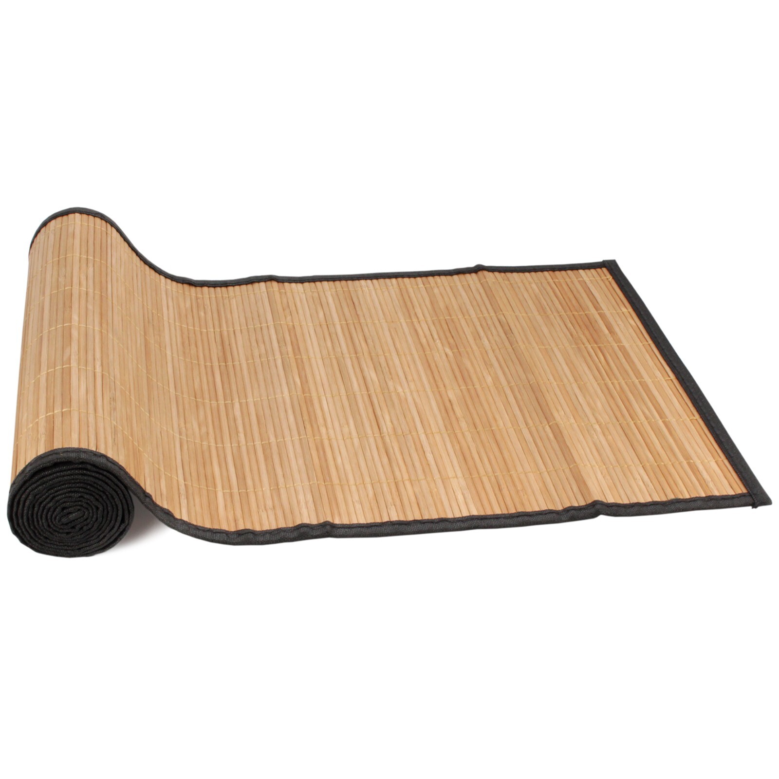 Bamboo Slat Table Runner - Brown or Black BambooMN Wholesale gallery