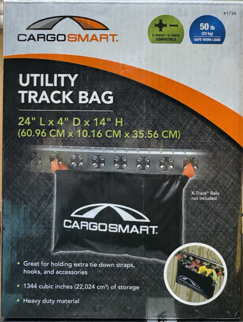 CargoSmart Nylon Utility Track Bag for E-Track and X-Track 24" W x 4" D x 14" H gallery