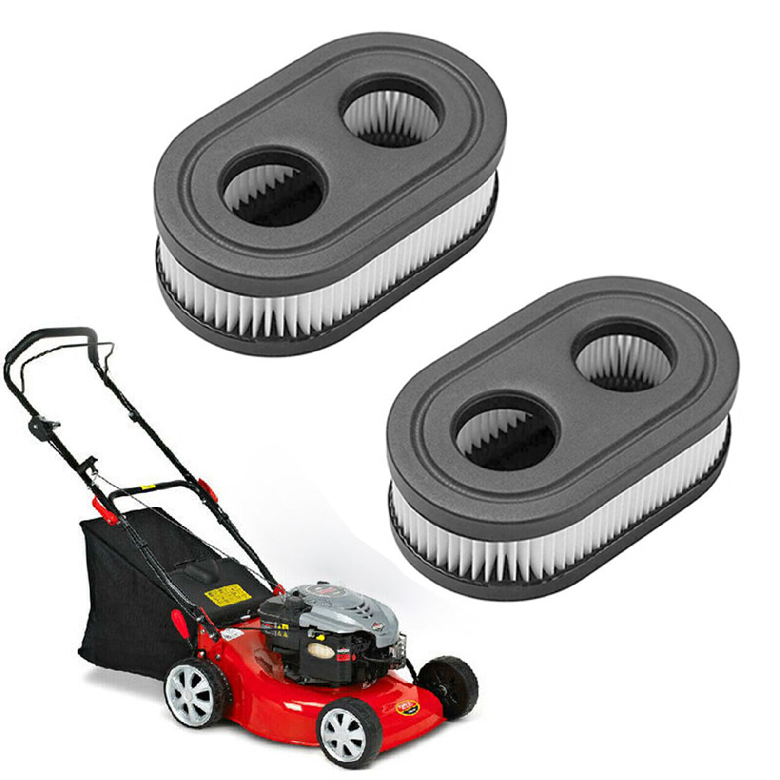 2X Air Filter Kits for Briggs And Stratton 798452 593260 5432 5432K Lawn Mower gallery