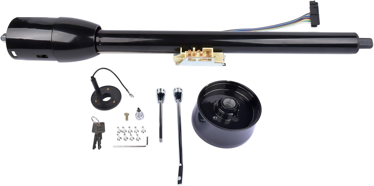 GELUOXI Replacement for GM 32 Inch Tilt Manual Steering Column Floor Shift Hot R gallery