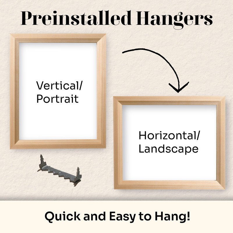 Rustic Bronze Custom Picture Frames with UV Blocking Plexiglass & Hangers gallery