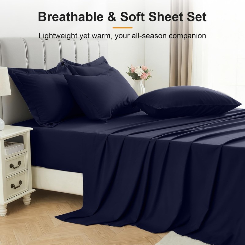Easthome Twin Comforter Set 5 Pieces UltraSoft Bed in a Bag Twin Size, Cozy ... gallery