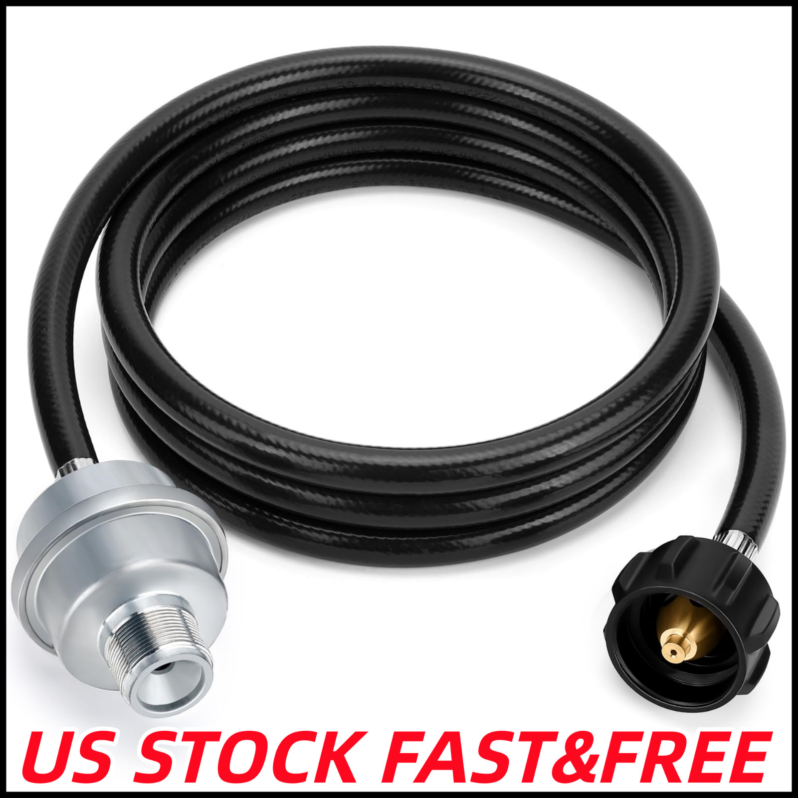 7ft Propane Fuel Filter with Durable Hose Connect 20-40 lb Tanks, CSA Certified gallery