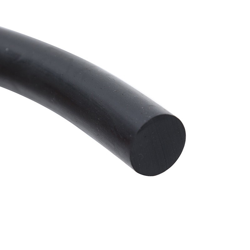 Solid Black Nitrile Rubber Strip O-Ring Cord Oil Water Seal Gasket Dia 2mm-20mm gallery