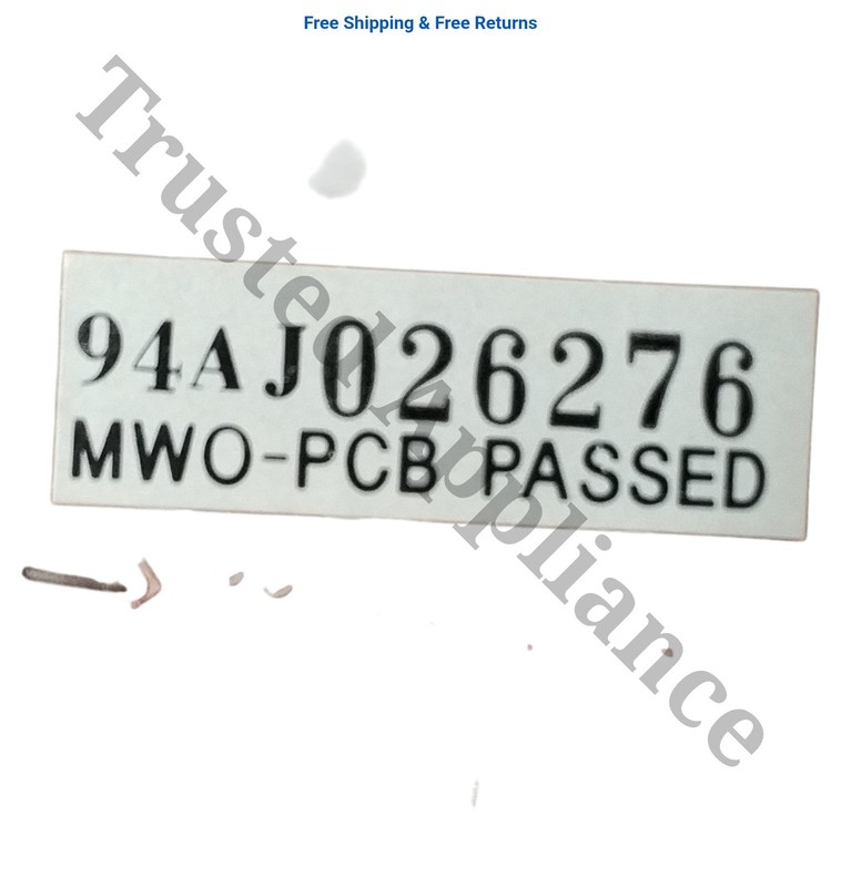 GE Microwave Main Control Board Electronic Controller PCB WB27X0923 gallery