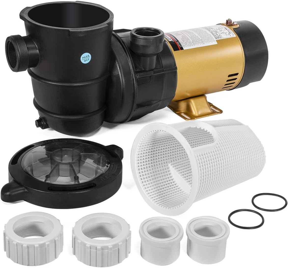 1.5HP Variable Speed Above Ground Pool Pump 2-Speed High Flow Serviceable gallery