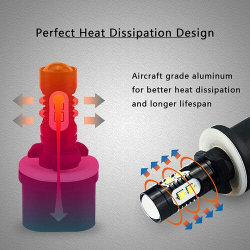 2 880 LED Headlight Bulbs For Arctic Cat ATV 250 300 375 2002-2005 400 2002-2008 gallery