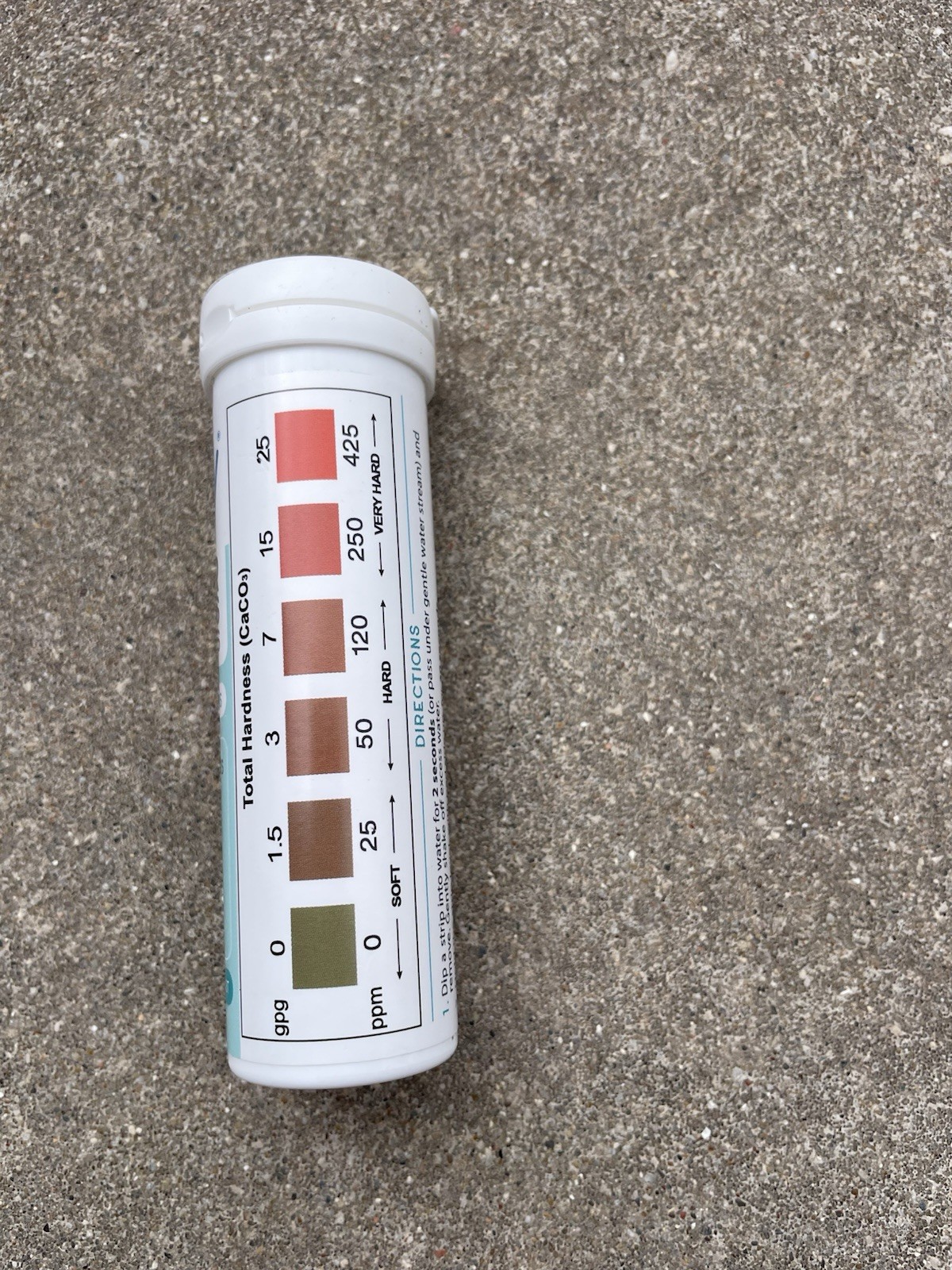 Verify Water Hardness Test Strips Soft/Hard 150 Strips Exp. 11/2027 No Box gallery