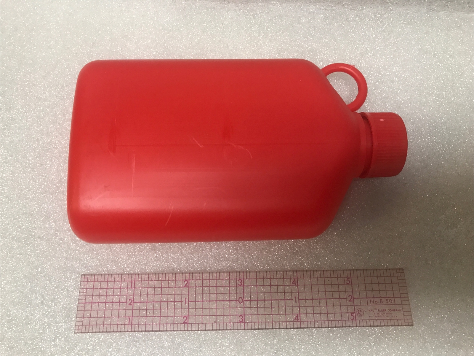Plastic Alcohol Flask - Red - 2 Pack - 300ml - 10oz Free Shipping gallery