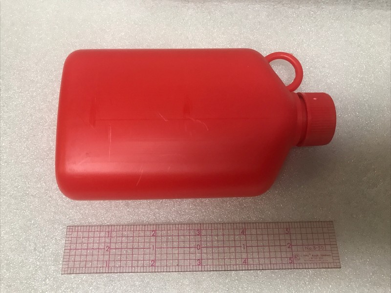 Plastic Alcohol Flask - Red - 2 Pack - 300ml - 10oz Free Shipping gallery