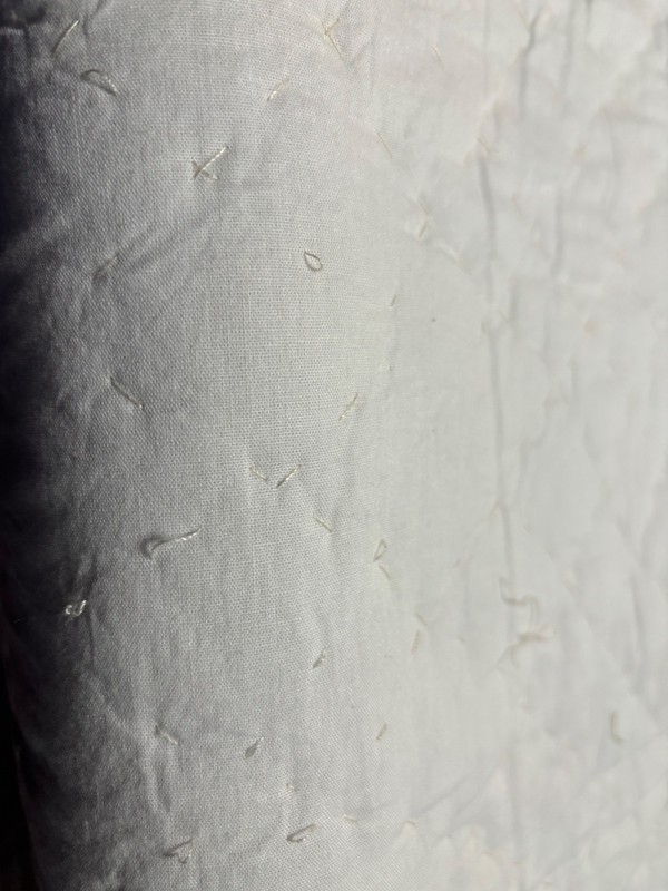 Pottery Barn LoveShackFancy Bow Embellished Quilt ~ Full/Queen & 1 sham~ READ gallery