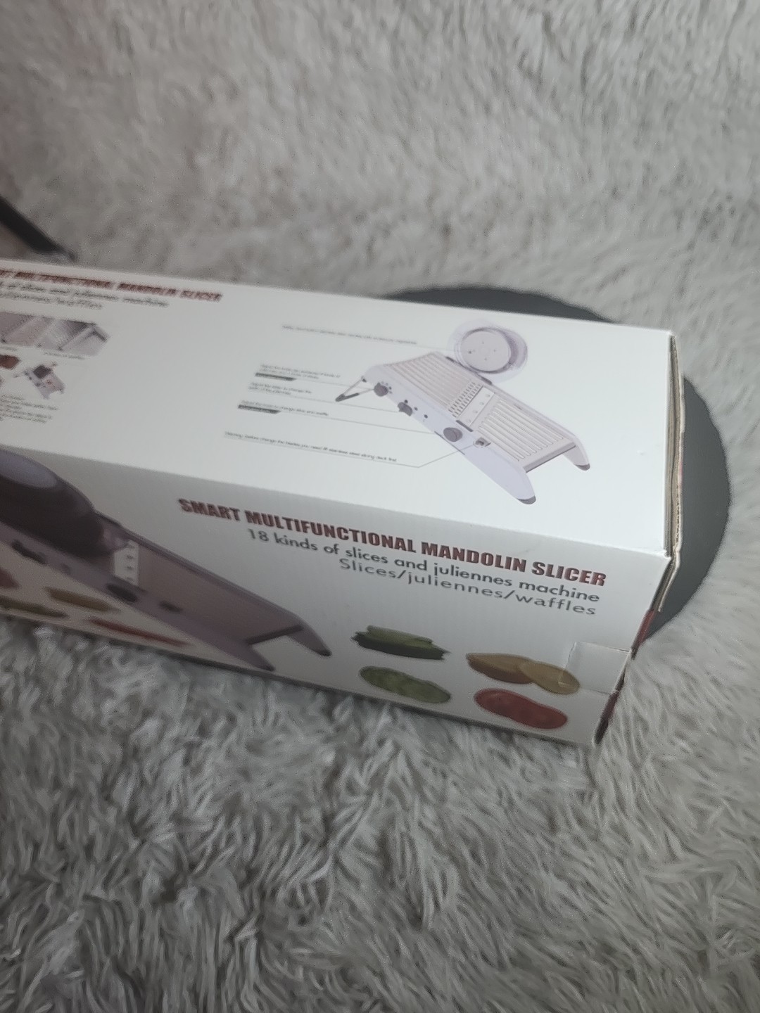 Adjustable Mandoline Food Slicer Stainless Steel Vegetable Potato Waffle Slicer gallery