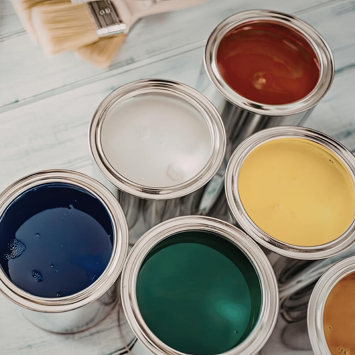 Empty Metal Paint Cans with Lids – Pint (16 oz) & Quart (32 oz) Sizes gallery