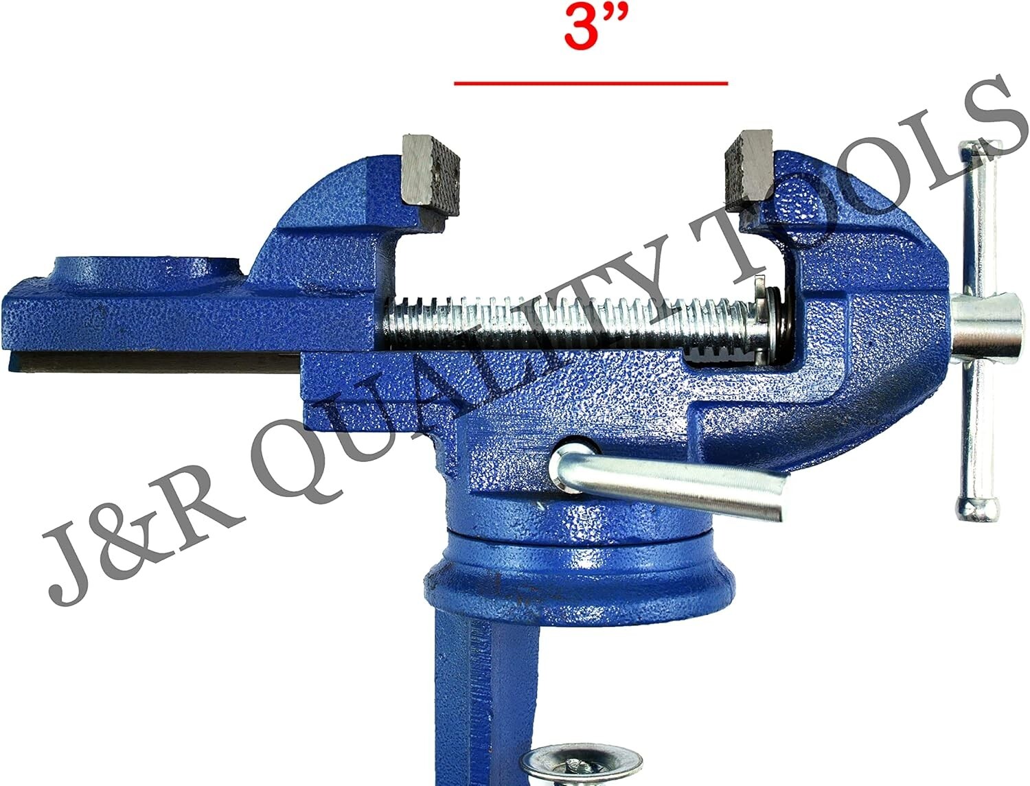 Swivel Bench Vise Clamp With Anvil Hobby Tool Table type 360 Degree gallery