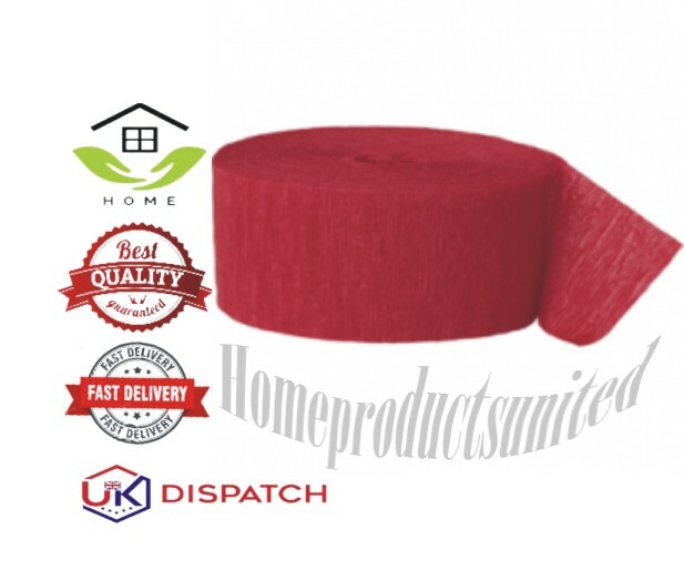 Crepe Paper Streamer Ribbon Stripes Roll Wedding Birthday Party DIY Decor 81ft gallery