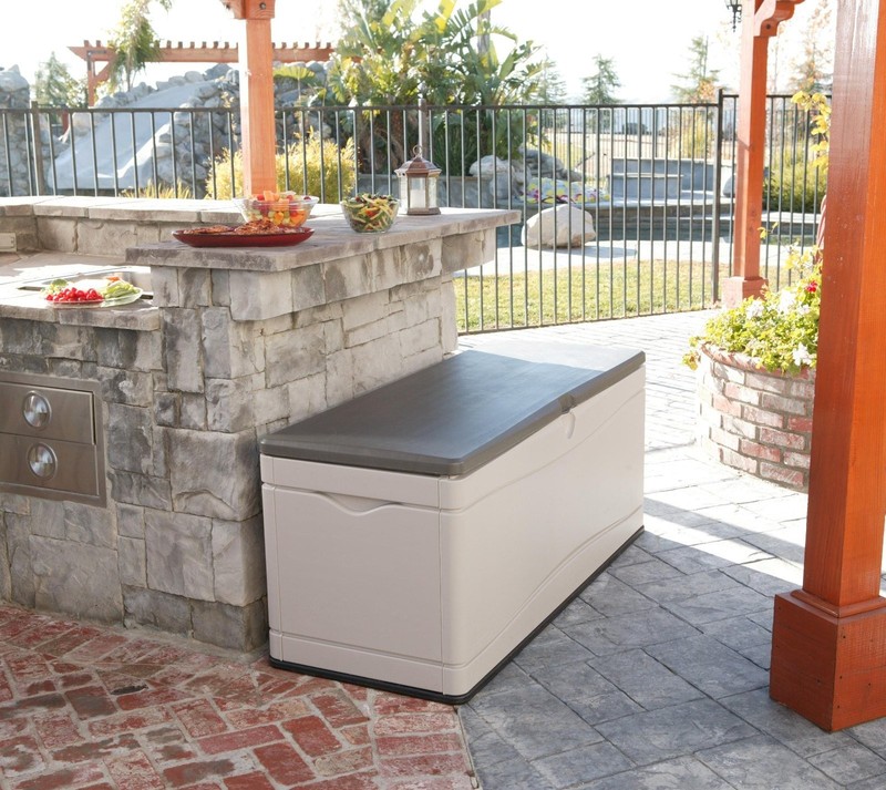 130 Gallon Extra Large Deck Storage Box gallery