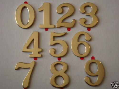 2" Brass Numbers Better Box Mailboxes Brass Mail Box Numbers 2 Inch Brass Number gallery