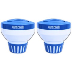 Pool Chlorine Floater 3″ Tablet Floater Pool Chlorine/Bromine Floater (2 Pack)