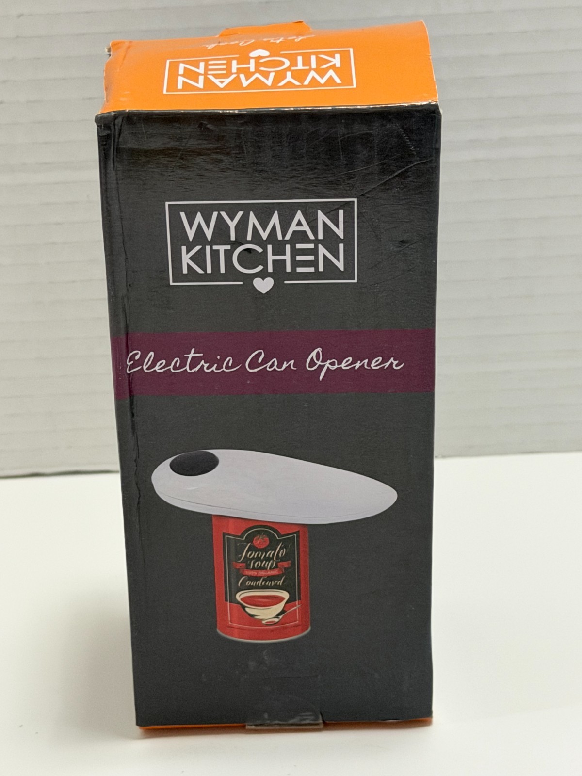 Wyman Kitchen Auto Electric Can Opener Automatic Hands Free Smooth Edge FoodSafe gallery