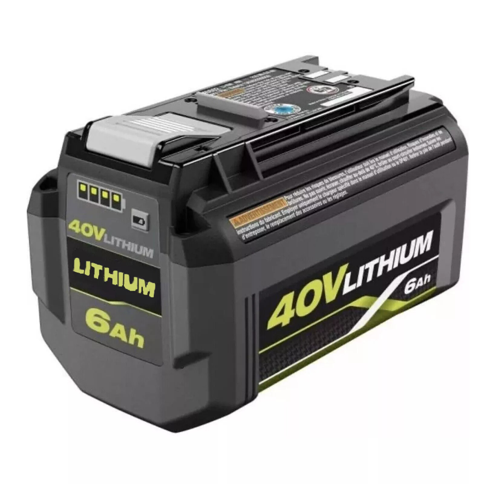 40V 6.0Ah Max Battery For Ryobi 40 Volt Lithium-ion OP4050 OP40602 High Capacity gallery