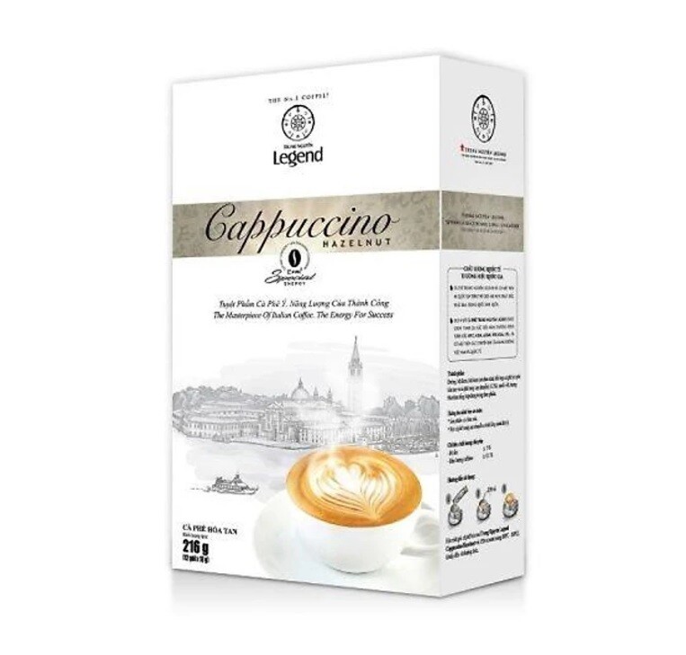 Trung Nguyen Legend Instant Coffee Nano Technology Cappuccino 3 Flavor Option gallery