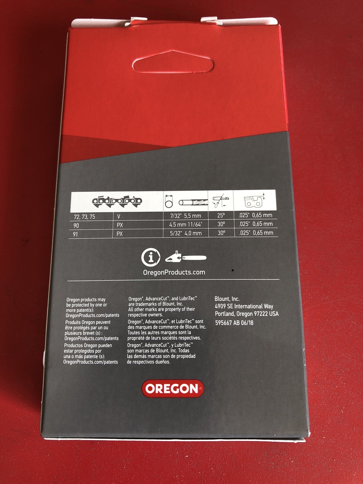 Bauer 64940 10" cordless chainsaw replacement chain Oregon 90PX040G gallery