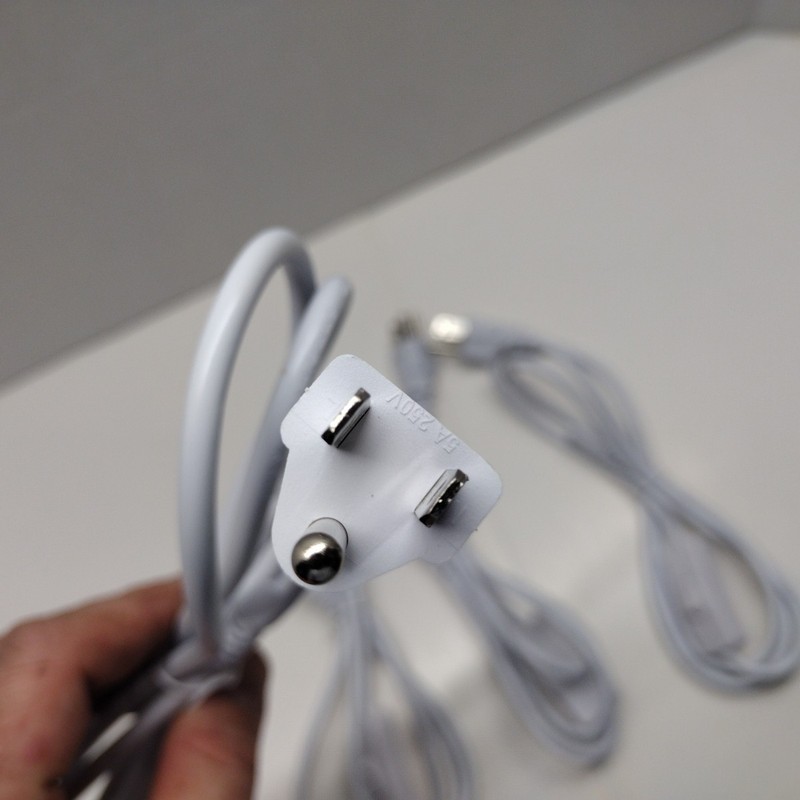 4 PCS 5FT POWER CABLE With Switch For PC T8 T5 Integrated LED Tube Light 3 PIN gallery