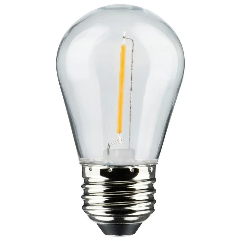 24Ft - LED String Light - Includes 12-S14 bulbs - 2200K - 120Vs - 2 Pack gallery