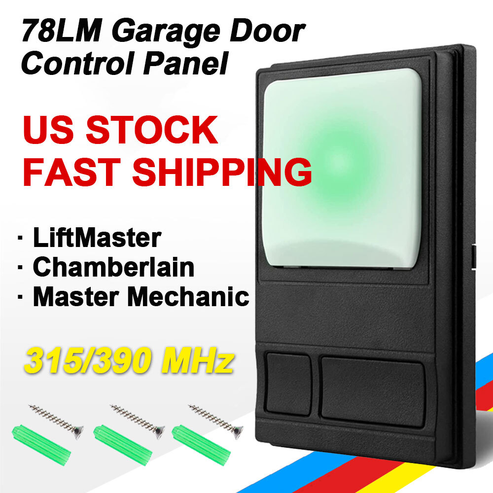 Garage Wall Pad Multi-Function Control Panel for LiftMaster Master 78LM 41C494 gallery