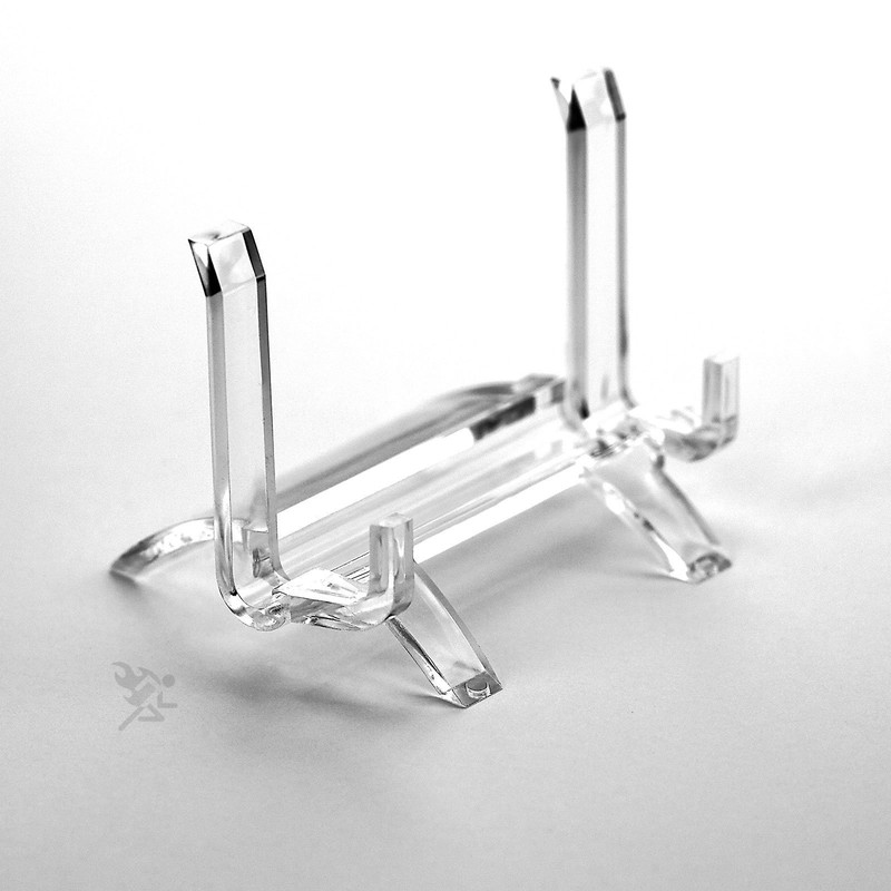 Large Currency Slab Display Stand Easel 3" Clear Acrylic Holder Qty 5 gallery