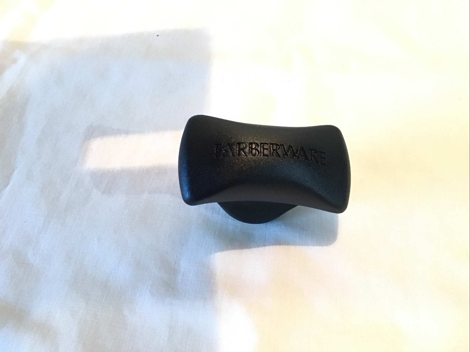 Farberware Replacement Knob For Glass Lid Black Rectangle Shape free shipping gallery