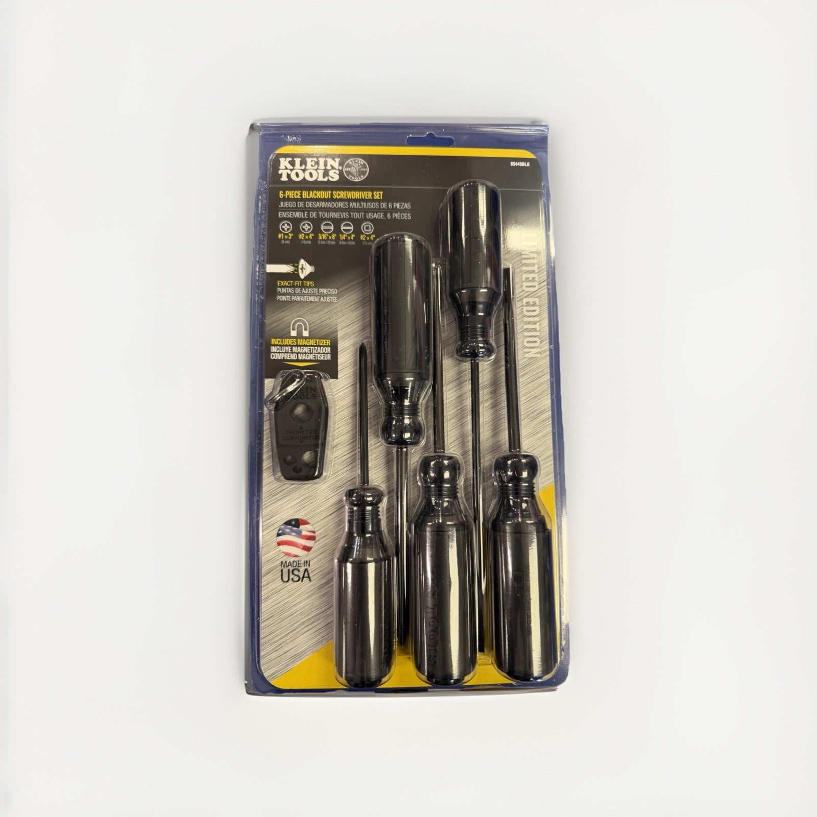 NEW KLEiN TOOLS 6 PiECE BLACKOUT SERiES SCREWDRiVER SET LiMiTED EDiTiON USA MADE gallery
