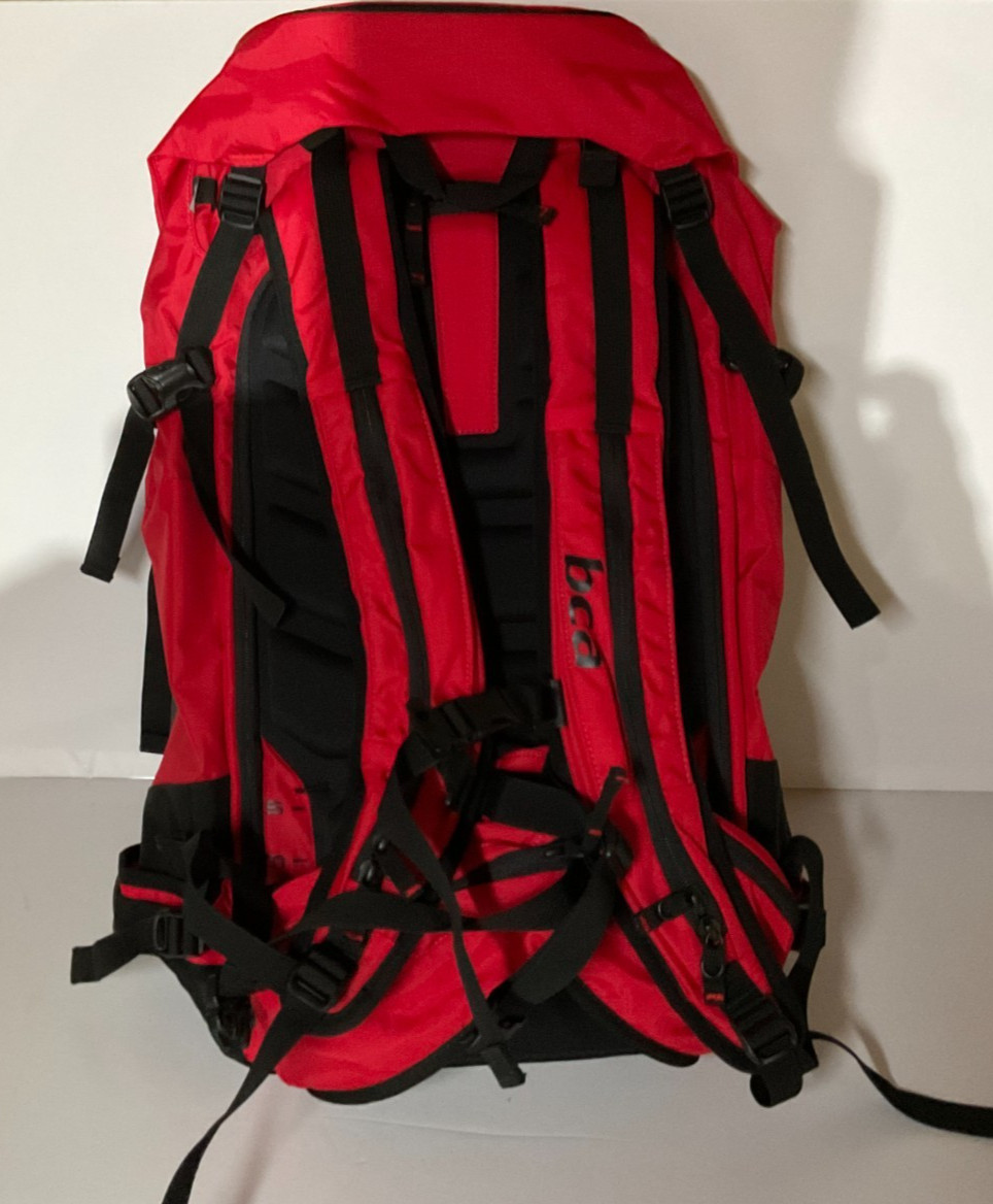 ***NEW*** No tags. BCA Stash 40 Backpack (Red/Black). 3
