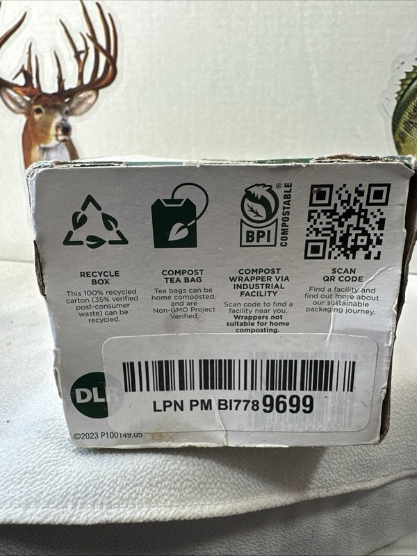 Organic Dandelion Leaf And Root Tea Caffeine Free 16 Ba Exp.11/27 FREE SHIPPING gallery