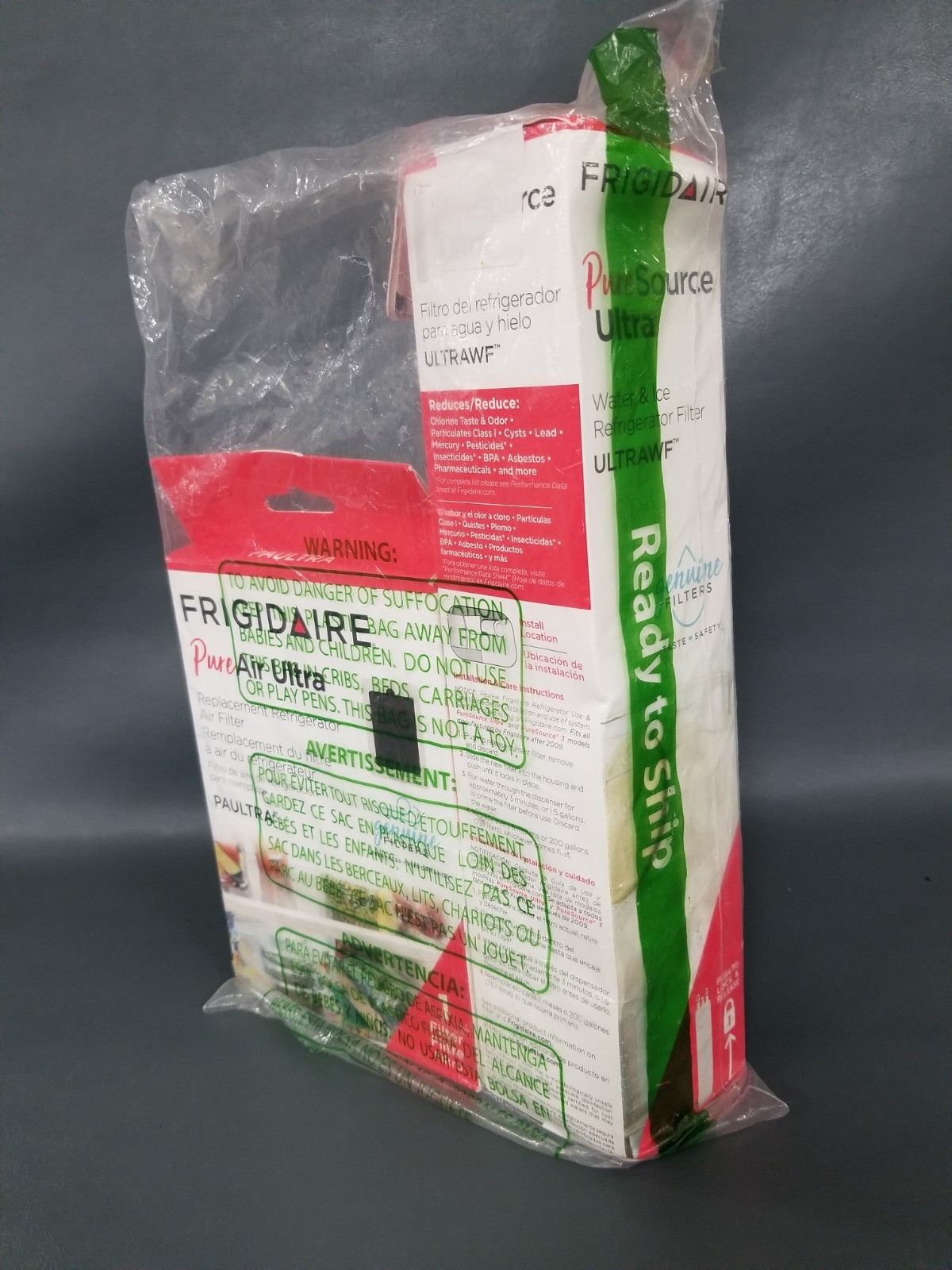 Frigidaire PureSource Ultra Water/Ice Fridge Filter + Air Filter Set Ultrawf... gallery