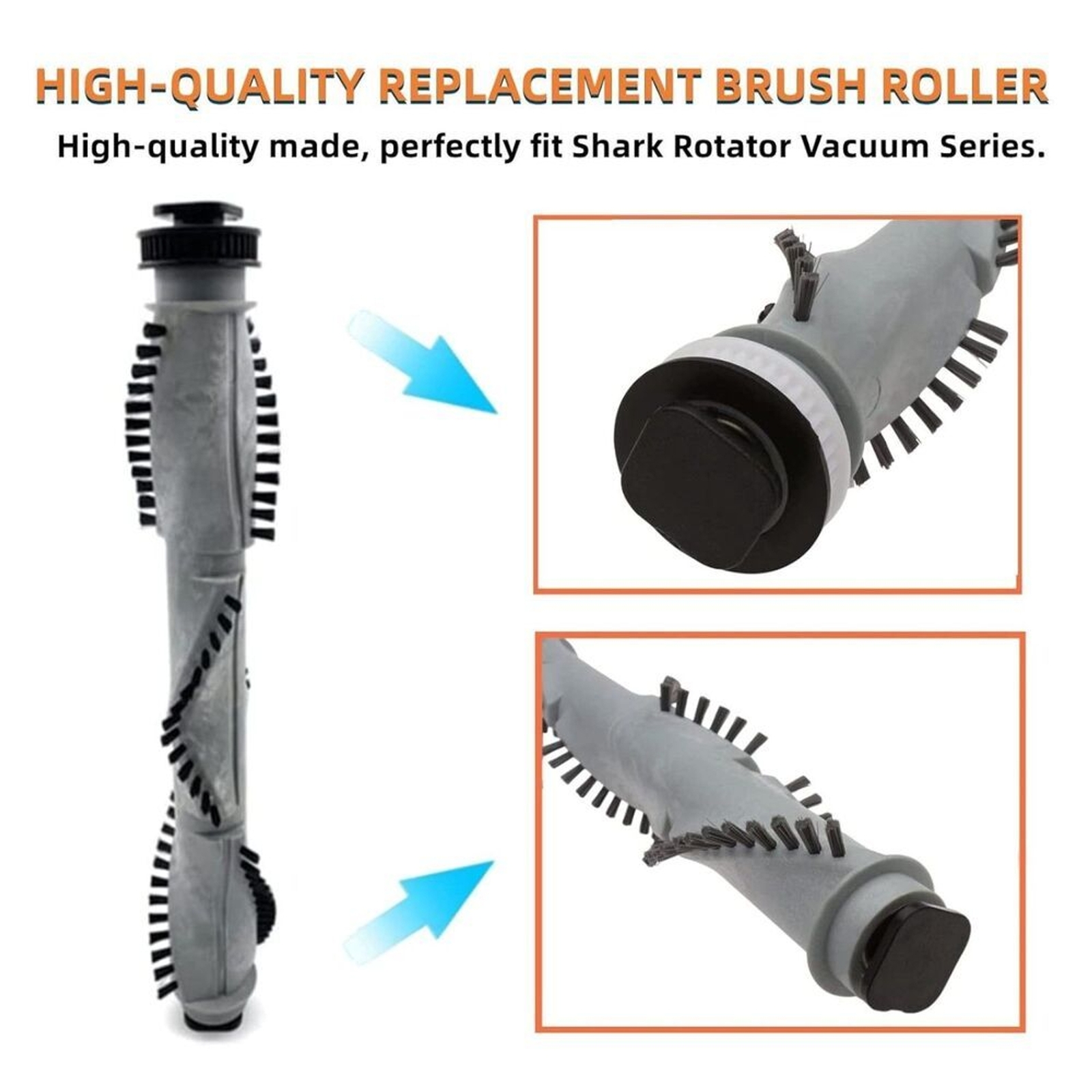 Replacement Brush Roll Shark Rotator NV586 Upright Vacuum Belt and Wheels gallery